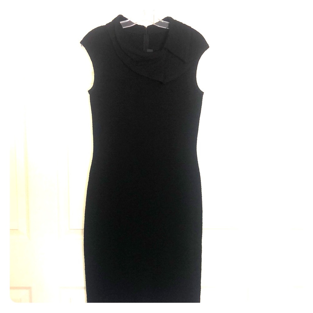 St John Boucle Knit Dress